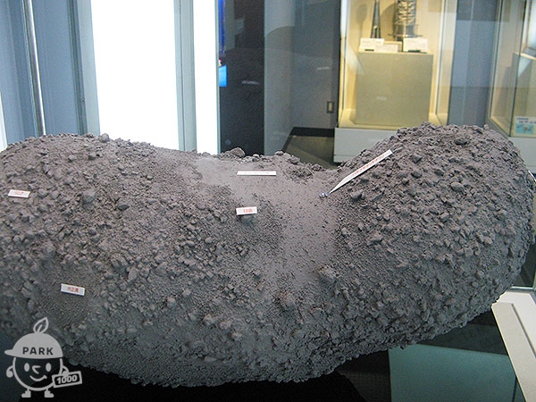 小惑星イトカワの模型