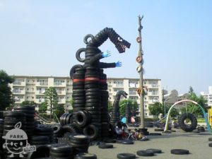 西六郷公園・通称 タイヤ公園